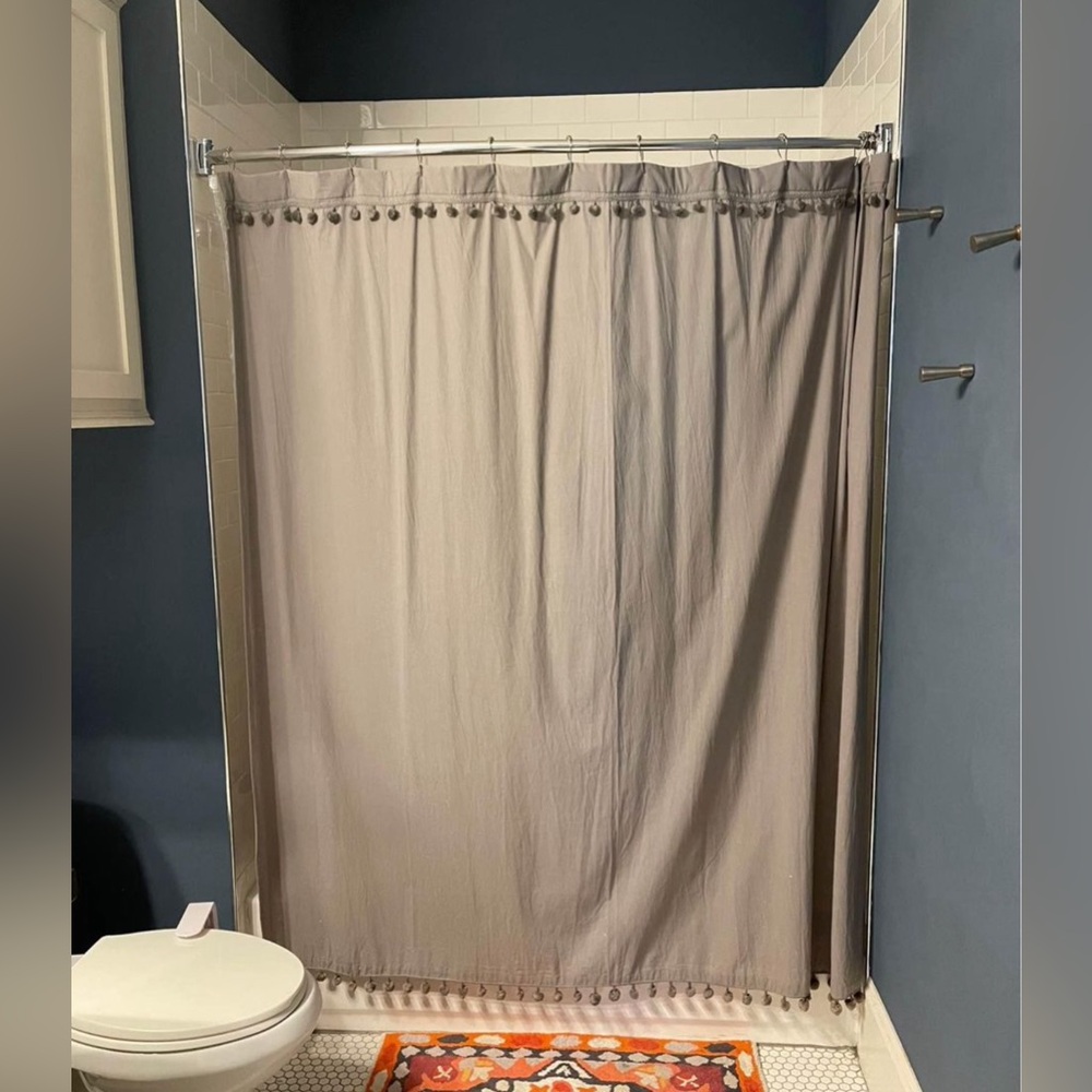 Pom Pom Shower Curtain